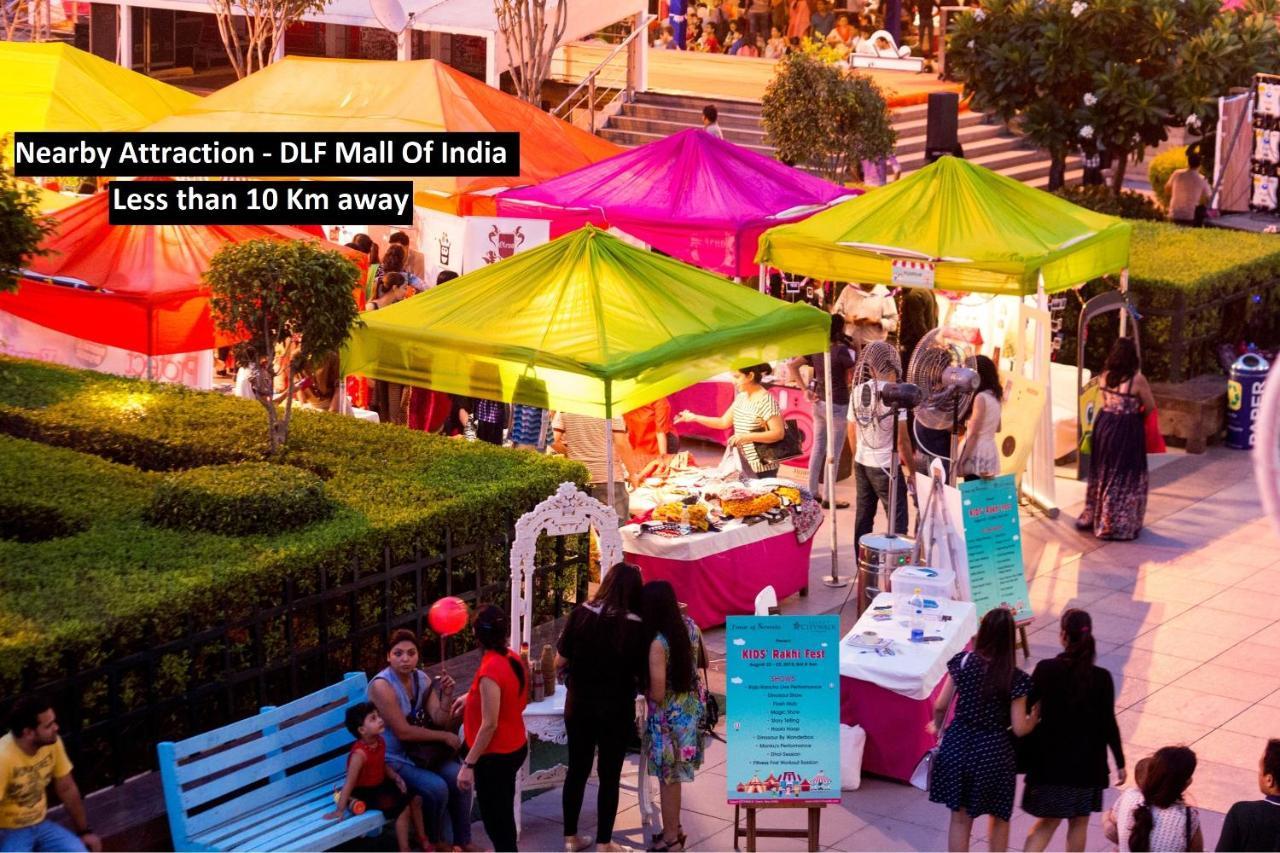 Oyo 82100 Golden Residency โนอิดา ภายนอก รูปภาพ